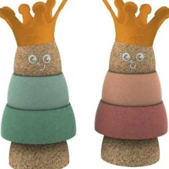 Best Jouet à empiler Roi en liège Jouet À Empiler