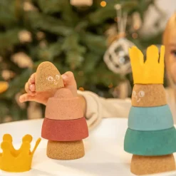 Best Jouet à empiler Roi en liège Jouet À Empiler