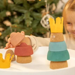 Best Jouet à empiler Roi en liège Jouet À Empiler