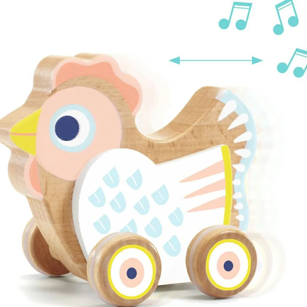 Outlet Jouet à rouler Baby Blanc Sing Jouet À Tirer / Pousser