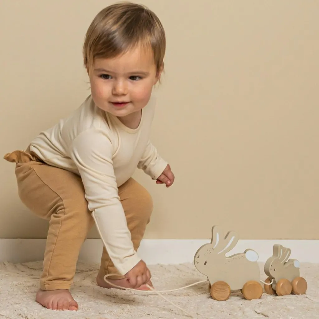 Outlet Jouet à tirer Lapin Baby bunny Jouet À Tirer / Pousser