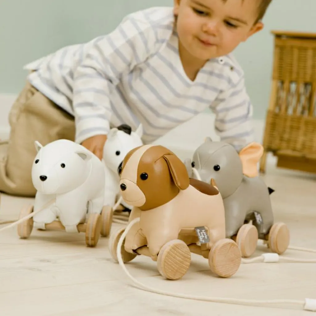 Online Jouet à tirer Nathan l'Ours blanc Jouet À Tirer / Pousser