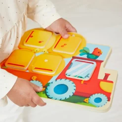 Sale Jouet Cache-cache Tracteur Ferme Jouet D'Activités