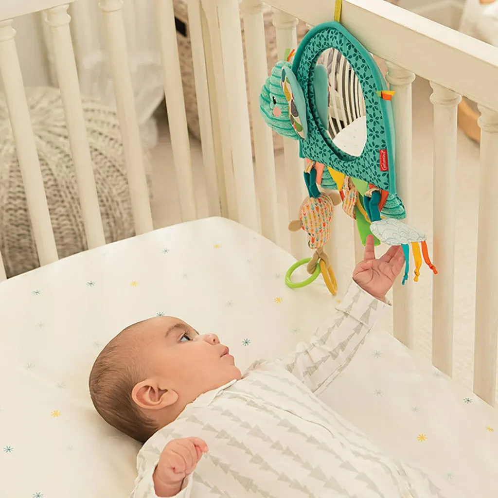 Hot Jouet d'activités à suspendre éléphant miroir Jouet D'Activités À Suspendre