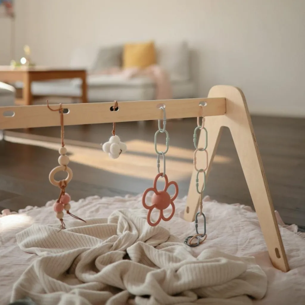 Clearance Jouet de dentition en silicone Daisy Lilac Jouet / Anneau De Dentition