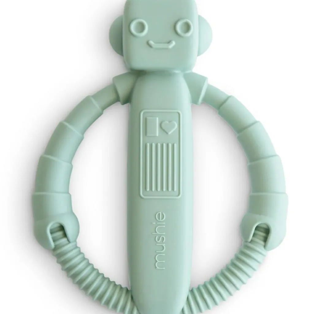 Clearance Jouet de dentition en silicone Robot Jouet / Anneau De Dentition