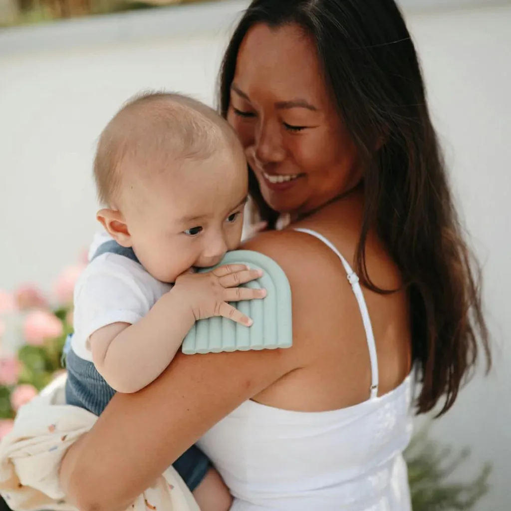 Hot Jouet de dentition Rainbow Cambrige Blue Jouet / Anneau De Dentition