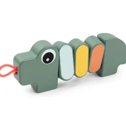 Hot Jouet d'éveil bois Croco Vert Jouet D'Activités