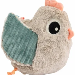 Hot Jouet d'éveil Hide&Seek Clucky Sable Peluche D'Activités