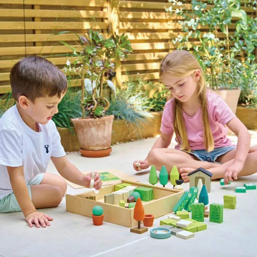 Clearance Jouet en bois créateur de jardin Jouet À Empiler