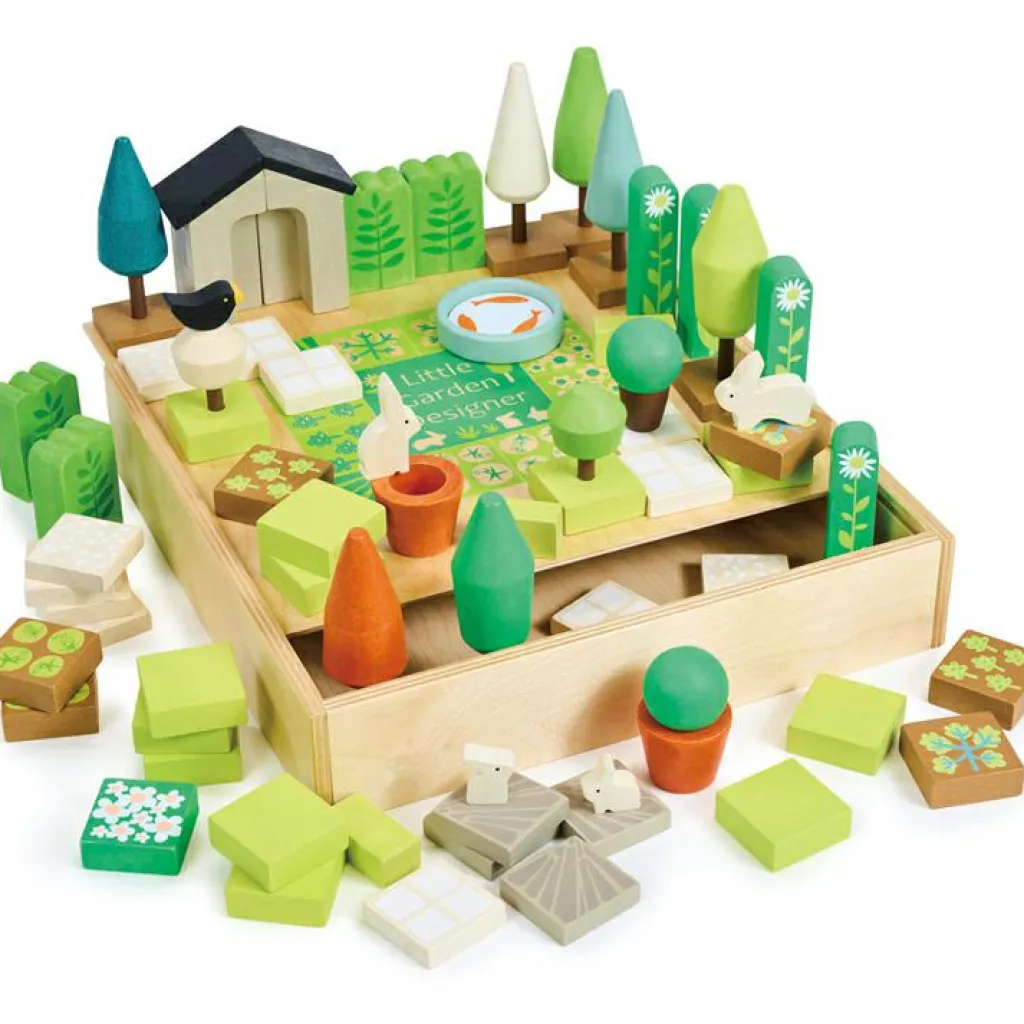 Clearance Jouet en bois créateur de jardin Jouet À Empiler