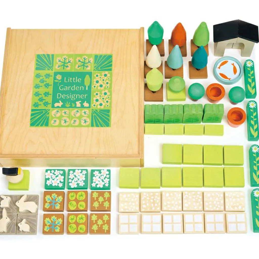 Clearance Jouet en bois créateur de jardin Jouet À Empiler