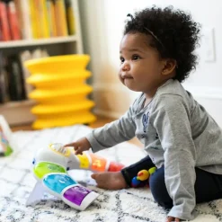 New Jouet musical et multilingue Glow & Discover Eveil Musical