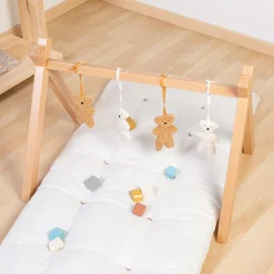 Outlet Jouets pour arche d'activités Teddy beige et écru (4 pièces) Jouets Pour Arche