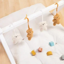 Outlet Jouets pour arche d'activités Teddy beige et écru (4 pièces) Jouets Pour Arche