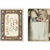 Jumeaux bébés souris dans leur boîte assortie Figurines De Jeu