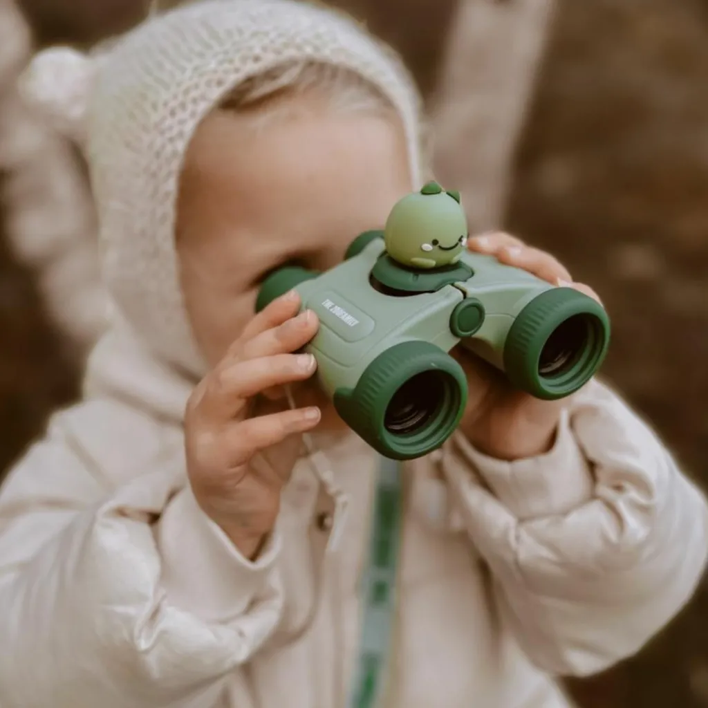 Jumelles Dino Green Jeu D'Observation