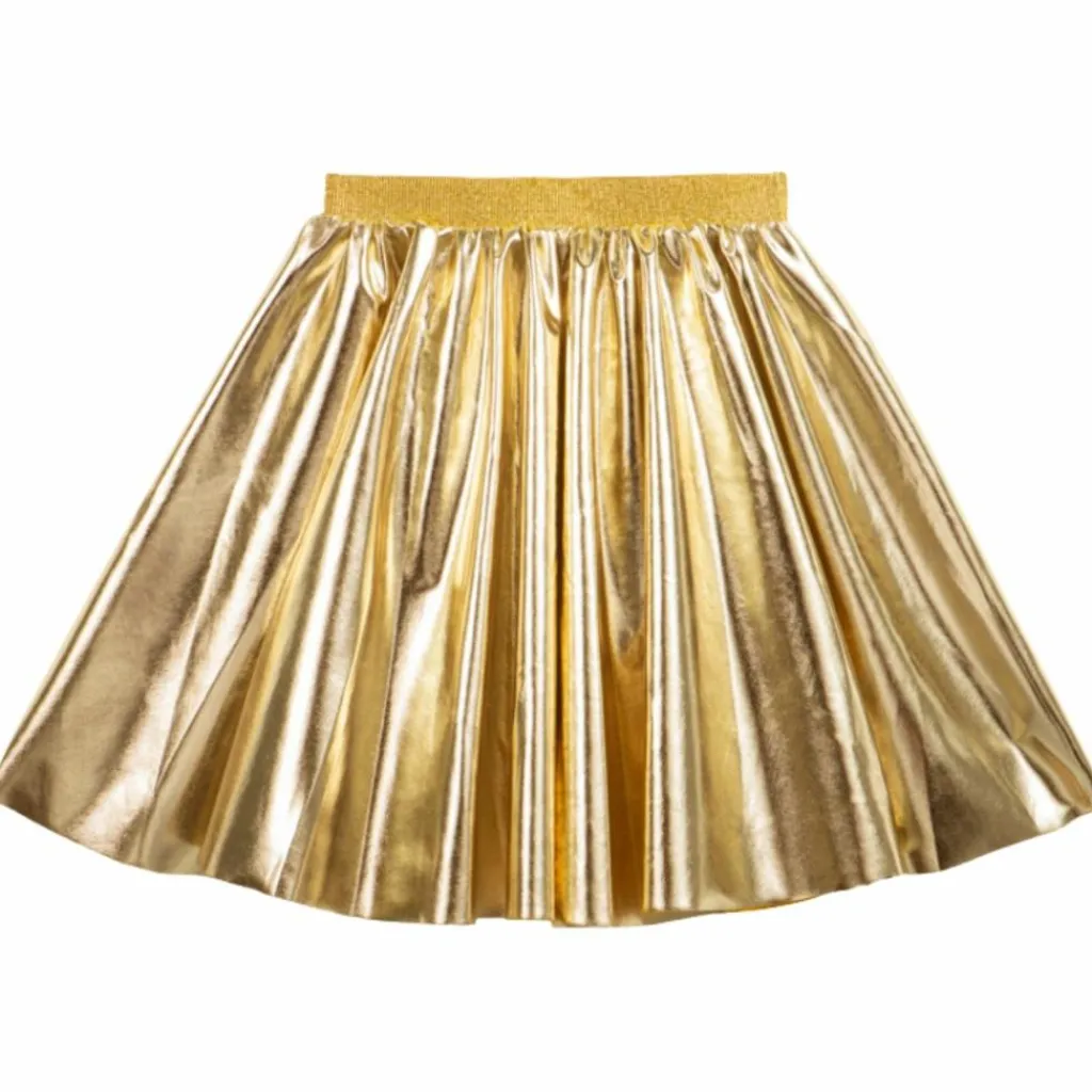 Best Jupe qui tourne Or (4-8 ans) Enfant Déguisement Enfant