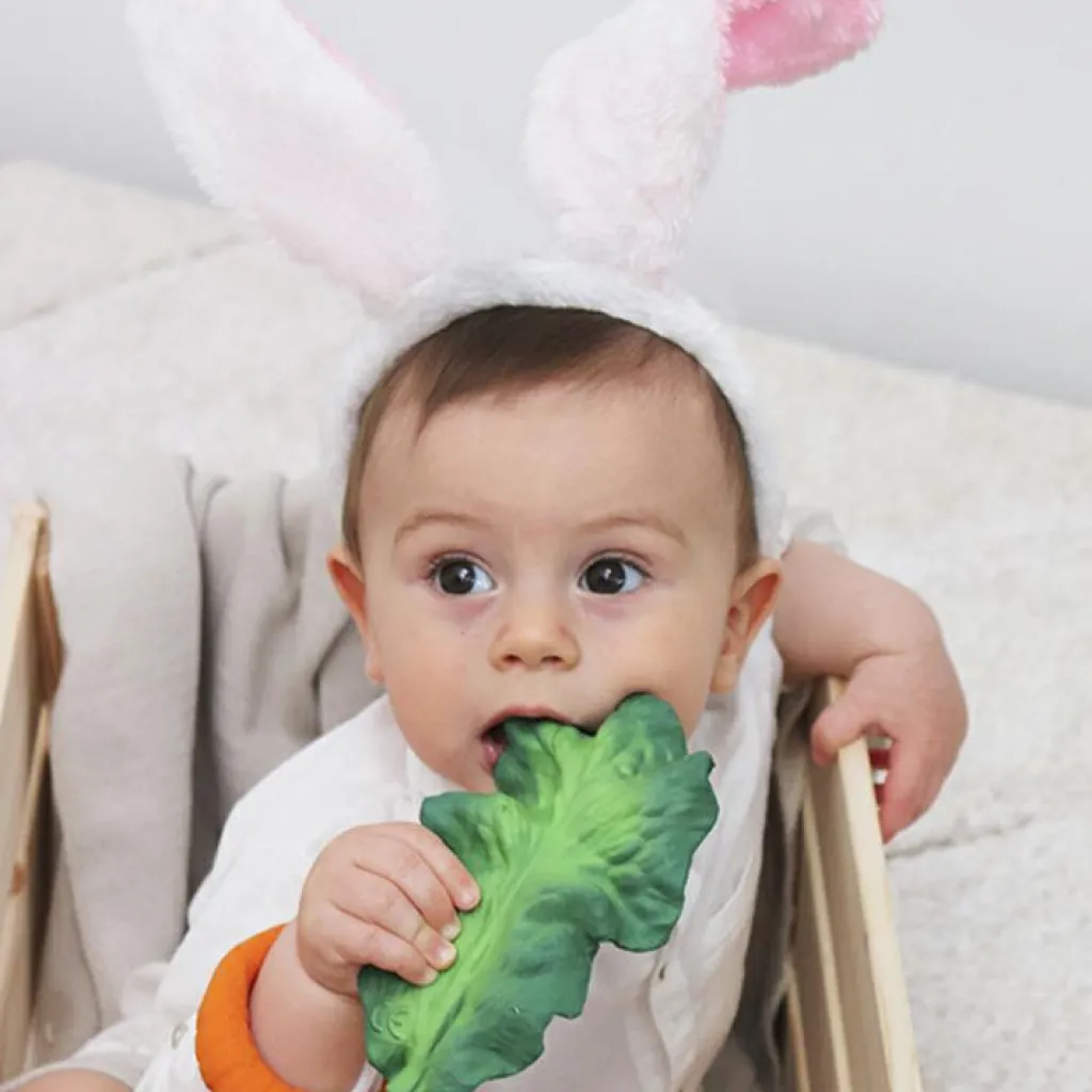Online Kendall la feuille de chou en latex d'hévéa Jouet / Anneau De Dentition