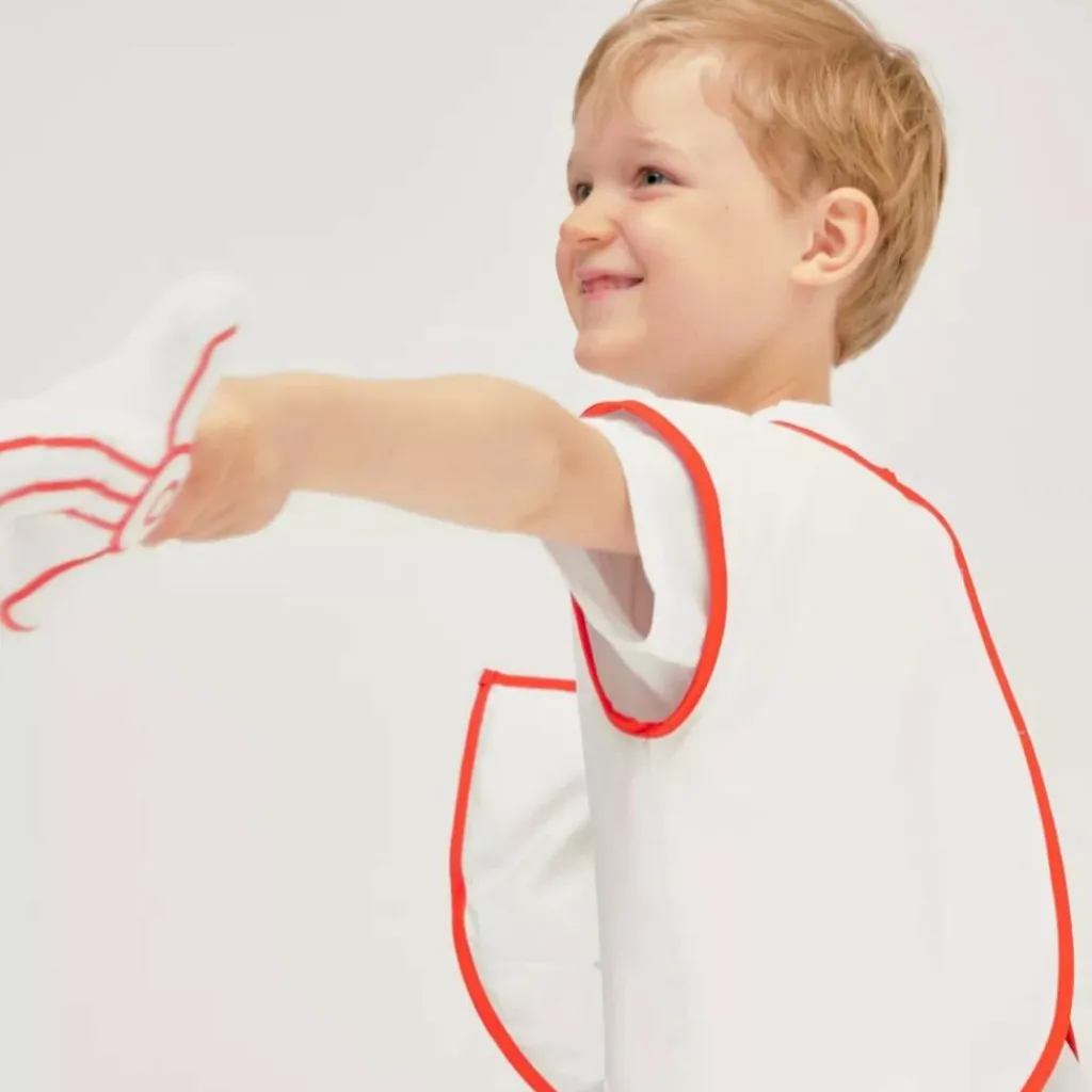 Best Kit chevalier Blanc et Rouge (3-8 ans) Enfant Déguisement Enfant