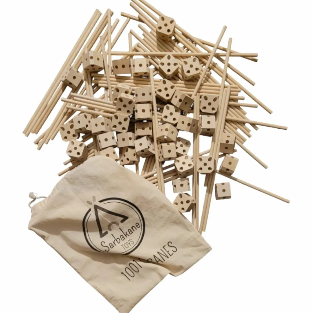 Online Kit de construction cabane d'intérieur 1001 Cabanes - Pack Castor 111 pièces Cabane Intérieur