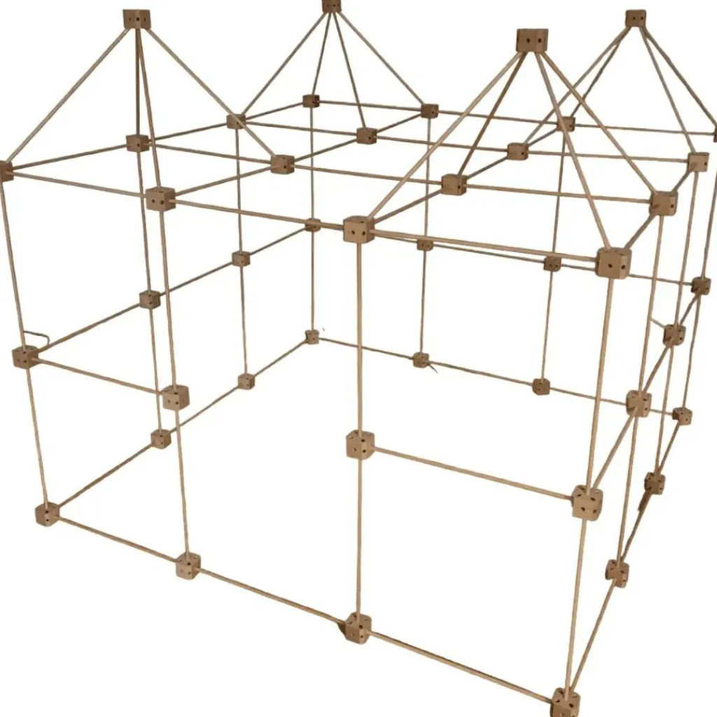 Sale Kit de construction cabane d'intérieur 1001 Cabanes - Pack Grizzly 155 pièces Cabane Intérieur