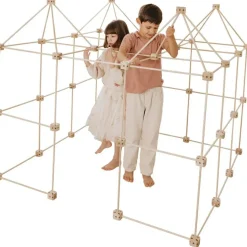 Sale Kit de construction cabane d'intérieur 1001 Cabanes - Pack Grizzly 155 pièces Cabane Intérieur