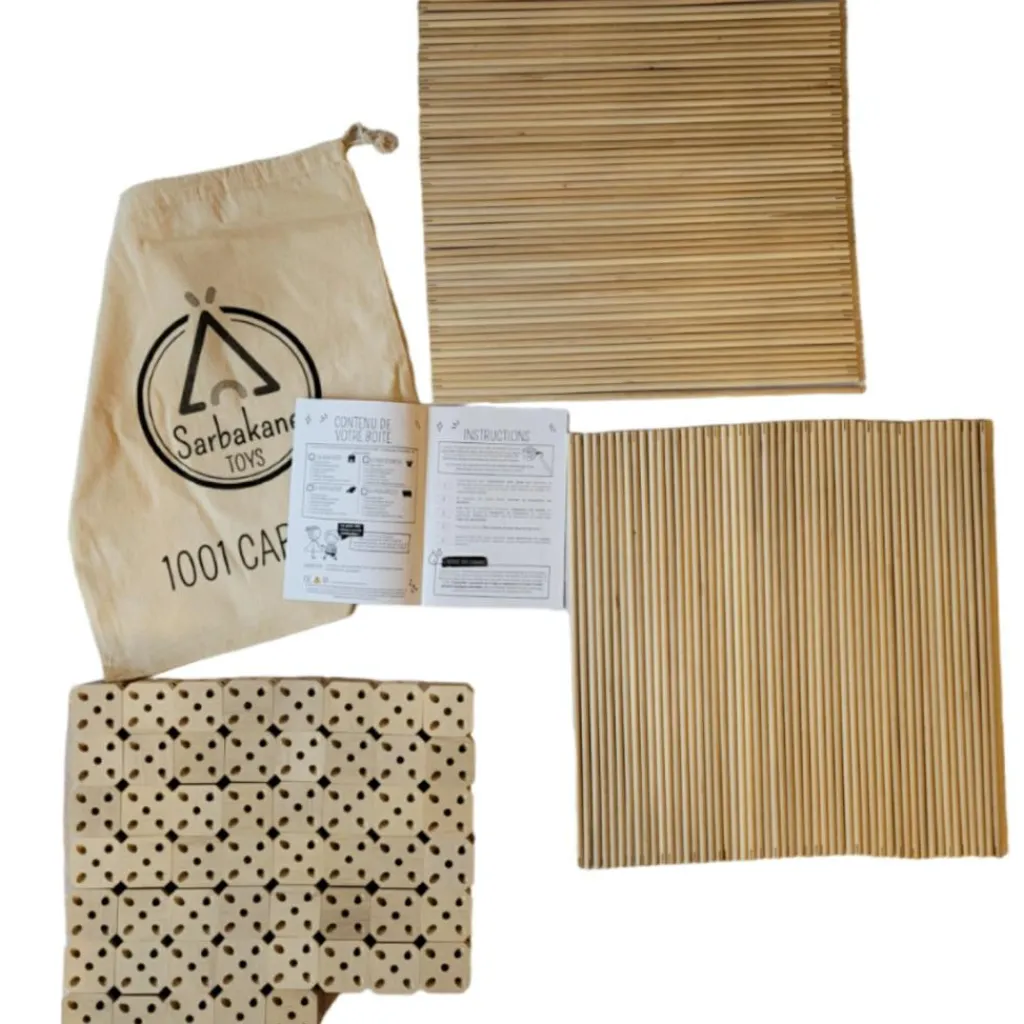 Sale Kit de construction cabane d'intérieur 1001 Cabanes - Pack Grizzly 155 pièces Cabane Intérieur