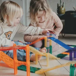 Best Kit de construction magnétiques circuit de couleur vive (65 pièces) Jeu De Construction