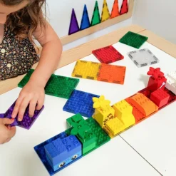 Best Kit de construction magnétiques de briques intense (16 pièces) Jeu De Construction