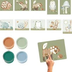 Hot Kit de peinture au doigt Forest Friends Dessin Et Peinture