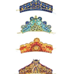 Kit DIY 4 diadèmes mosaïques à décorer Enchanteresses Activités Manuelles