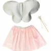 Clearance Kit papillon Rose et Argent (3-8 ans) Enfant Déguisement Enfant
