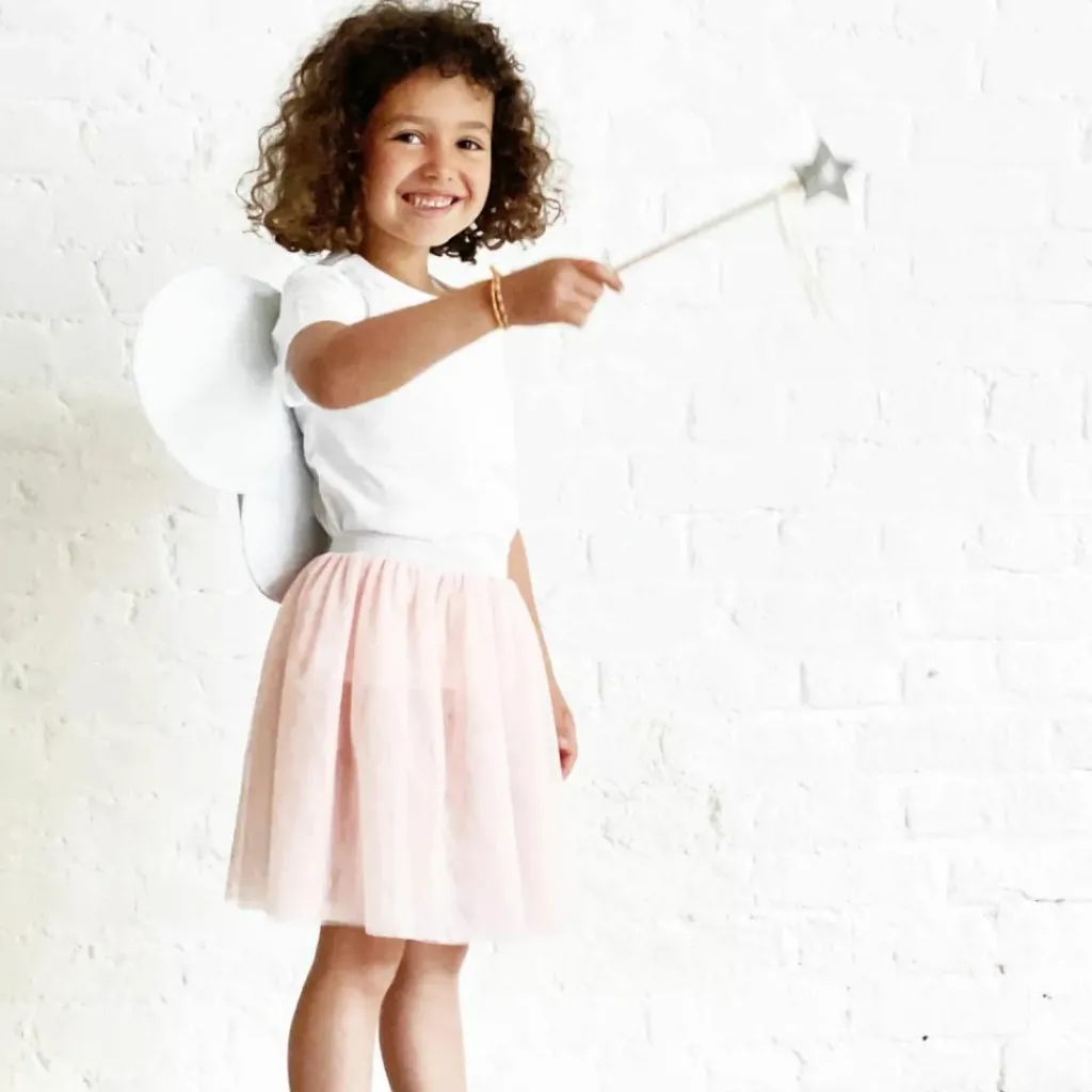 Clearance Kit papillon Rose et Argent (3-8 ans) Enfant Déguisement Enfant