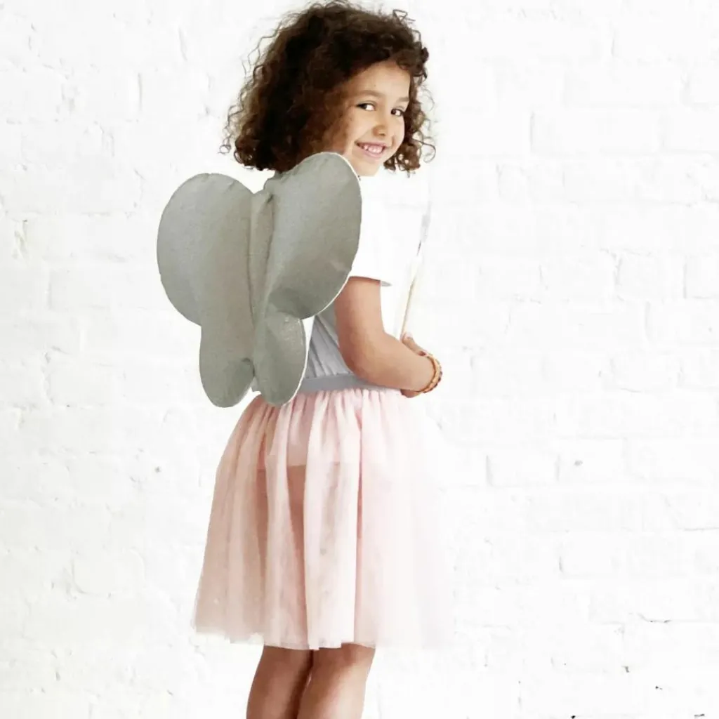 Clearance Kit papillon Rose et Argent (3-8 ans) Enfant Déguisement Enfant