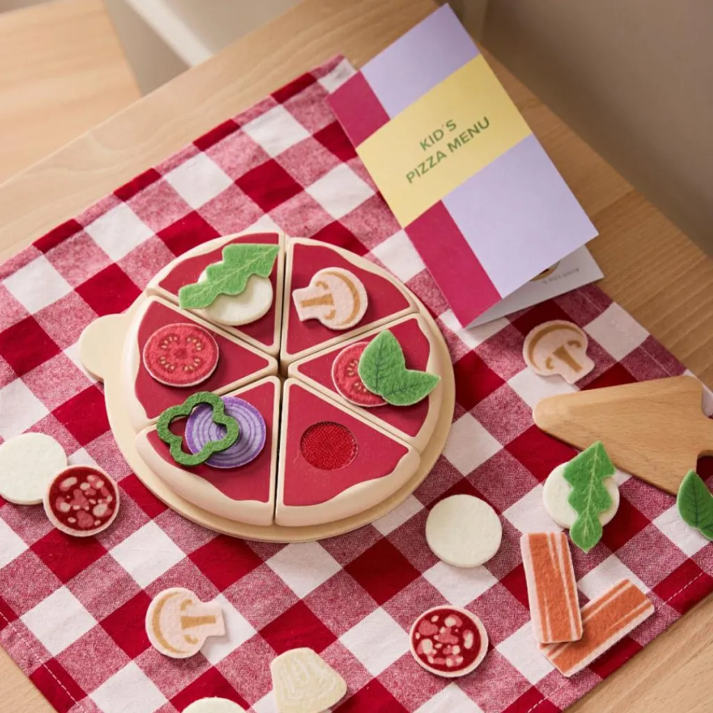 Hot Kit pizza en bois Kid's Hub Dînette Et Aliments Factices