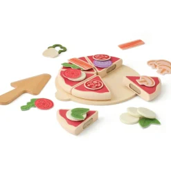Hot Kit pizza en bois Kid's Hub Dînette Et Aliments Factices