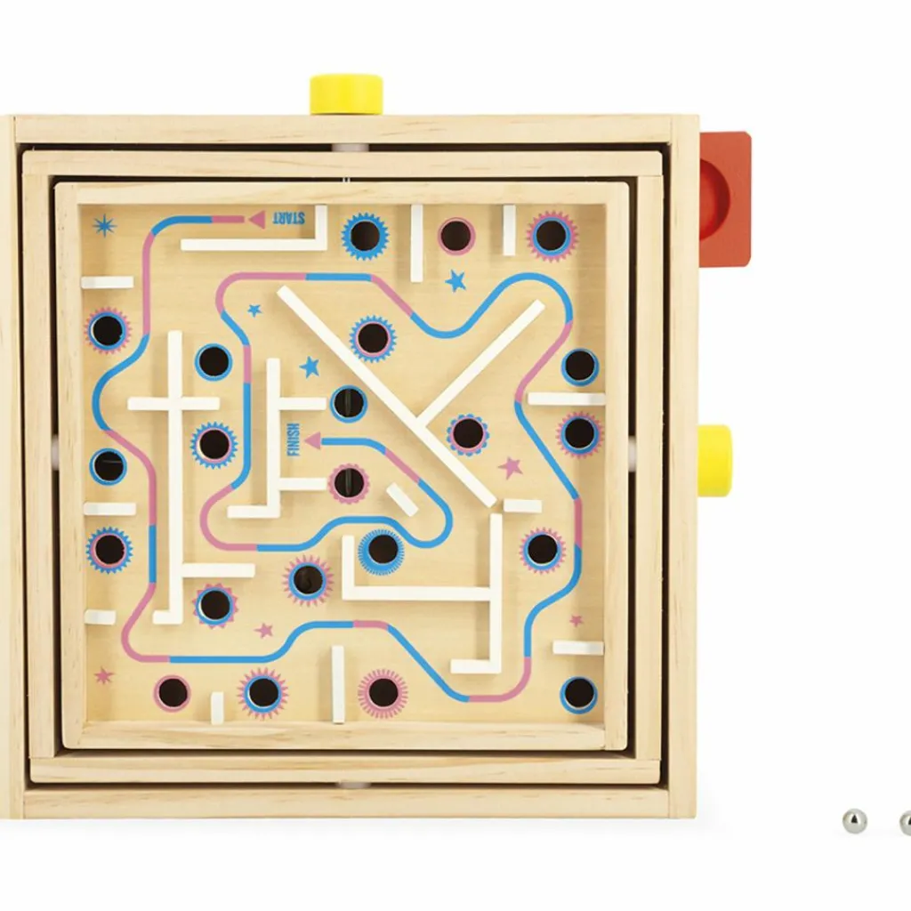 New Labyrinthe à billes Applepop Jeu D'Adresse