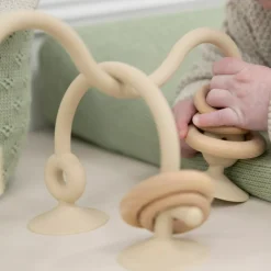 Outlet Labyrinthe à perles en silicone Warm linen Boulier