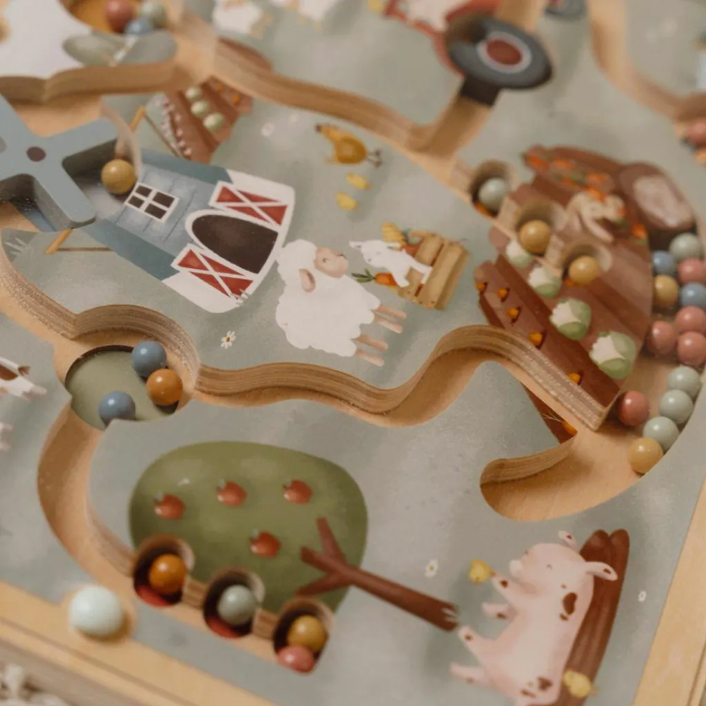 Outlet Labyrinthe magnétique Little Farm Jeu De Motricité Fine