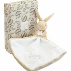 Outlet Lapin Doudou beige (10 cm) Doudou Plat