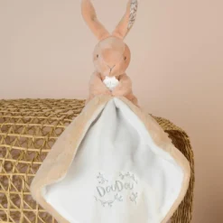 Outlet Lapin Doudou beige (10 cm) Doudou Plat