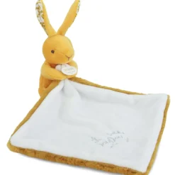 Lapin Doudou ocre (10 cm) Doudou Plat