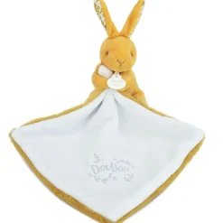 Lapin Doudou ocre (10 cm) Doudou Plat