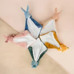 Lapin Doudou ocre (10 cm) Doudou Plat