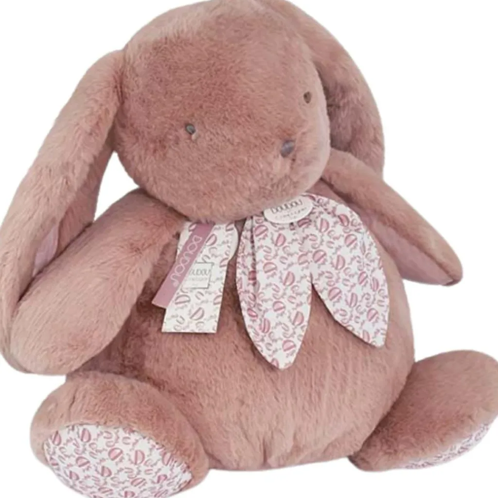 Hot Lapin Doudou Pantin Rose (42 cm) Peluche Moyenne (20-59 Cm)
