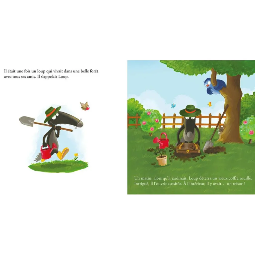 Online Le loup qui voulait être heureux Premiers Livres