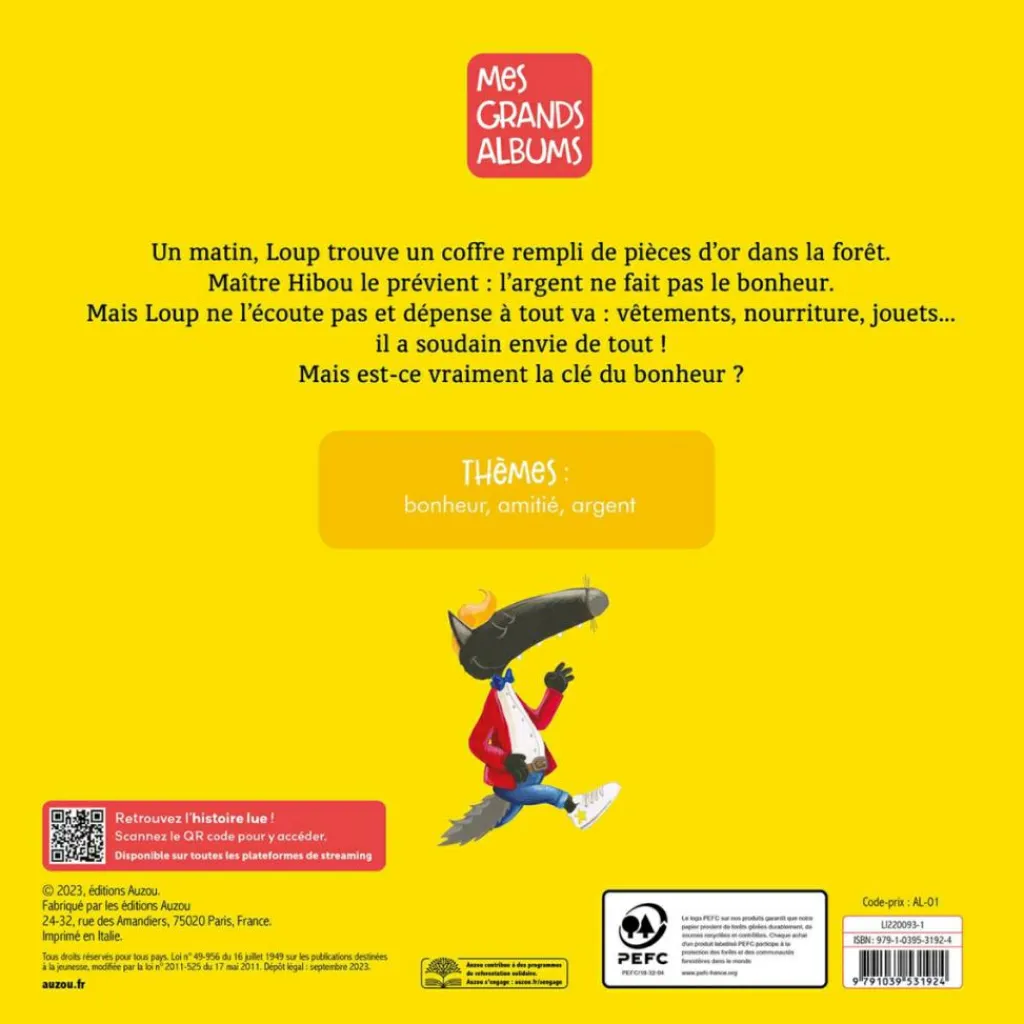 Online Le loup qui voulait être heureux Premiers Livres