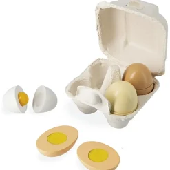 Les œufs du petit chef (boîte de 4 œufs) Dînette Et Aliments Factices