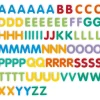 New Lettres majuscules magnétiques (83 pièces) Apprentissage Lecture Et Écriture